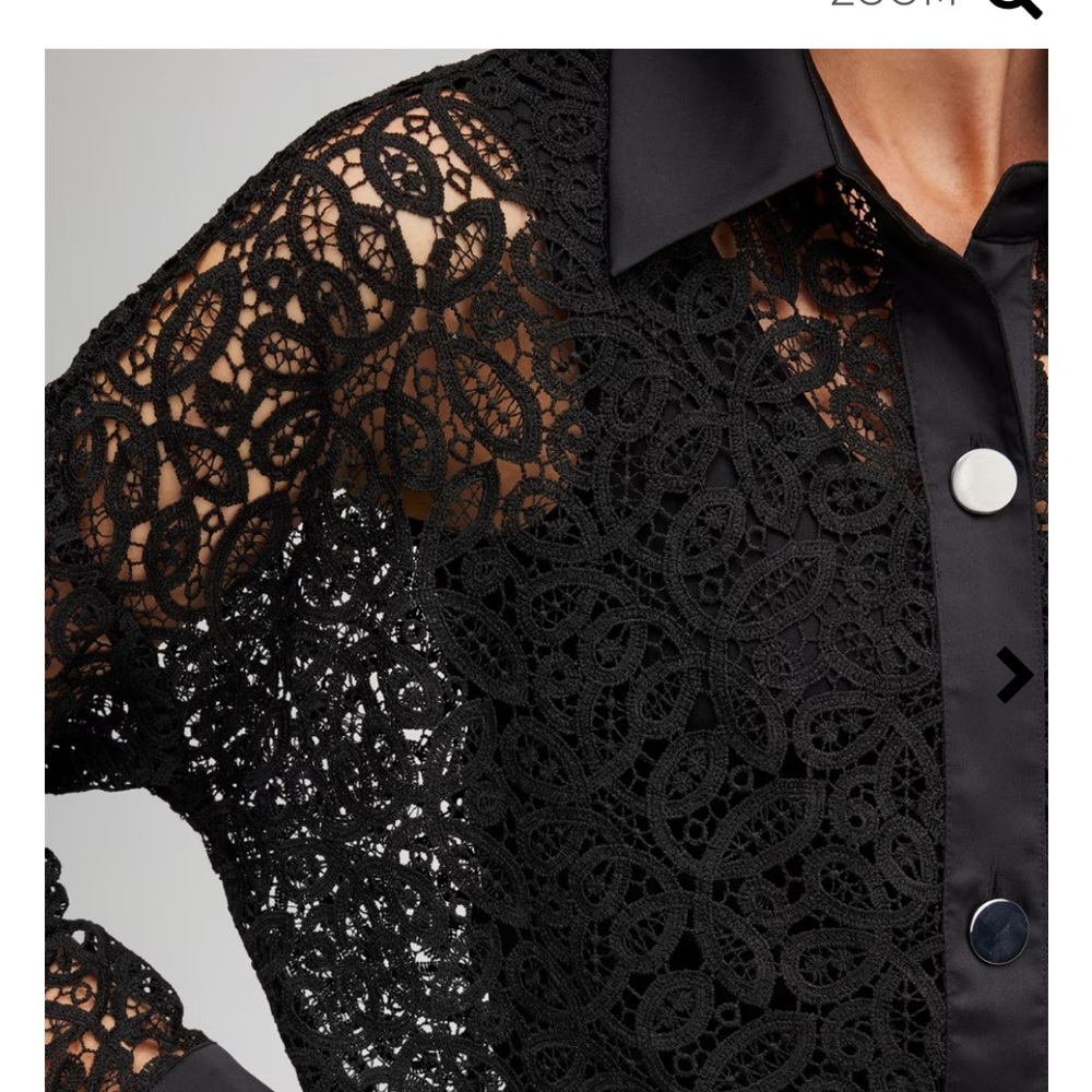 Chico’s Black Label Button Down Jacket - Picture 4 of 10